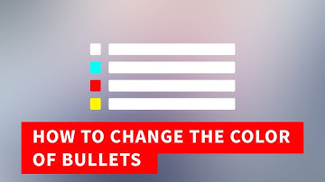 Bulleted List HTML, Change the color of Bullets | Quick Tutorial