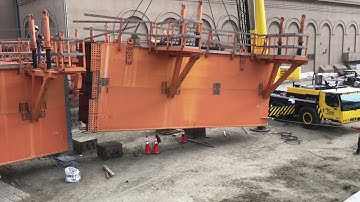 Orange Mobile Scaffolding Completes Westbound Approach