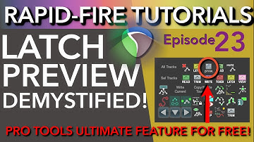 Quick "Soundcheck" with Latch Preview (Rapid-fire Reaper Tutorials Ep23)