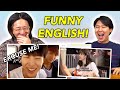 KPOP IDOL FUNNY ENGLISH Reaction (TXT, ATEEZ, NCT, BP, BTS, SVT, RV, MAMAMOO, GF, TWICE)