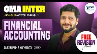 CMA Inter June 2026 | Free Live Revision Batch | Financial Accounting 14 | CA CS Harish A Mathariya