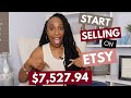 How To Start an Etsy Shop - Selling on Etsy for Beginners - Etsy Side Hustle - Step by Step Tutorial