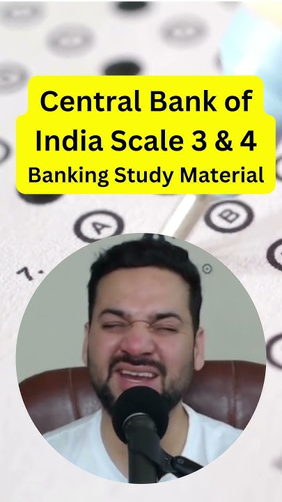 Central Bank Of India Scale 3 4 Banking Study Material YouTube central-bank-of-india-scale-3-4-banking-study-material-youtube