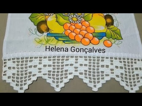 Barradinho de crochê | CANHOTO 🧶#helenagonçalves #barradodecroche #artesanato #crochet