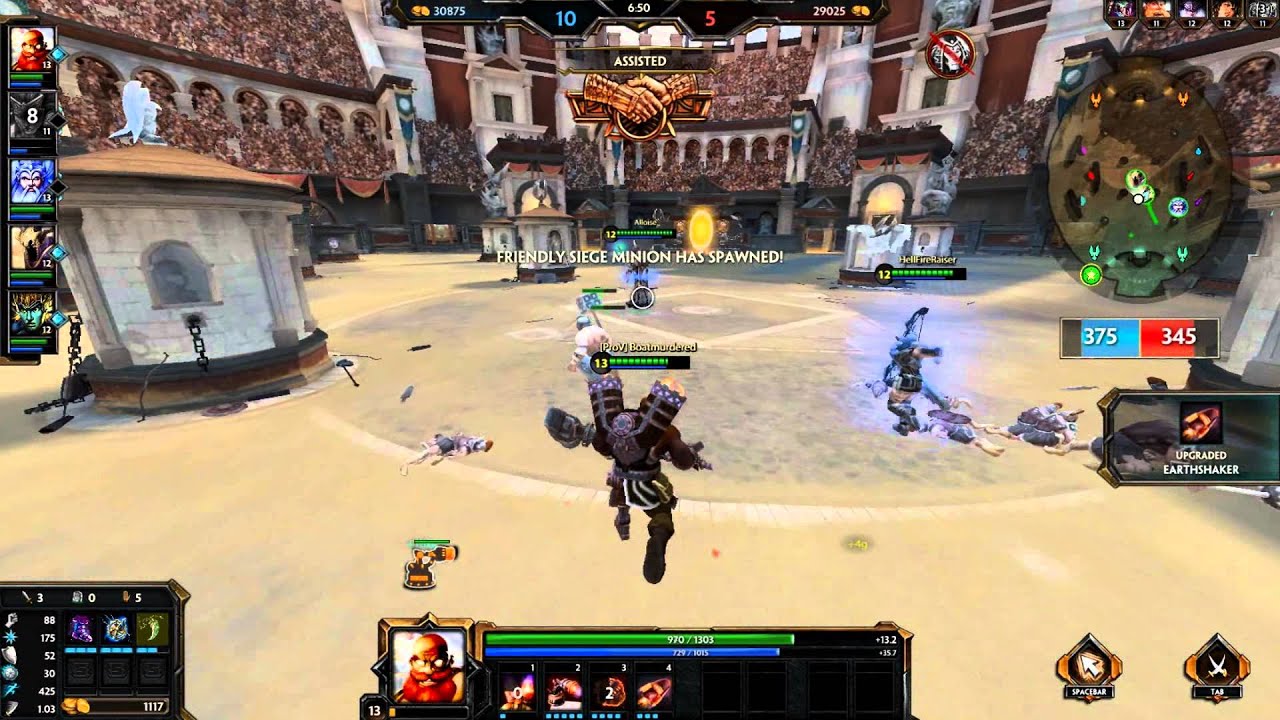 Vulcan Arena Turret Mode