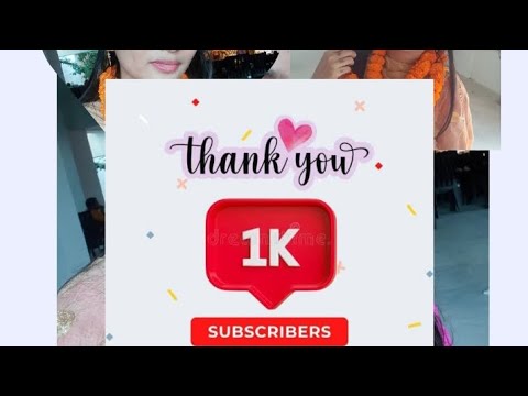 I am so happy😍 thank you YouTube family🙏 [ 1k subscribe ] complete ...