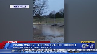 Flooding prompts Knox County schools to dismiss ealry