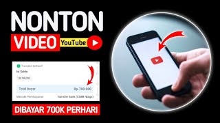Hasilkan 700rb/Hari Dari NONTON VIDEO YouTube - Cara Menghasilkan Uang Dari Internet 2022