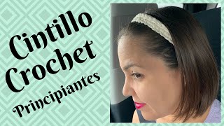 Cintillo a Crochet Tape Yarn Paso a Paso PRINCIPIANTES