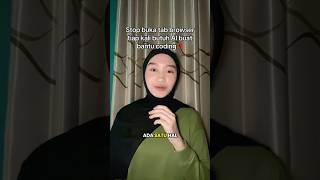 Stop buka tab browser tiap kali butuh AI buat bantu coding! Sekarang coba cara ini👆🏻