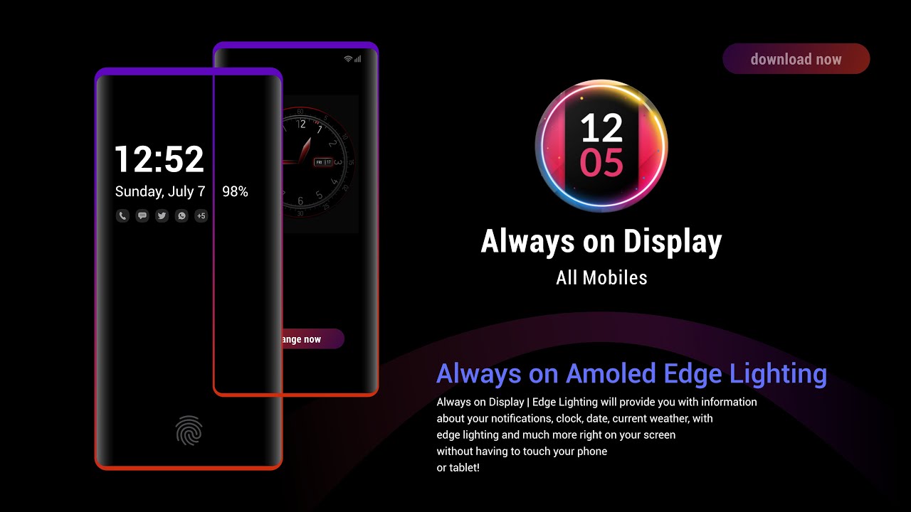 Always on amoled. Always on amoled