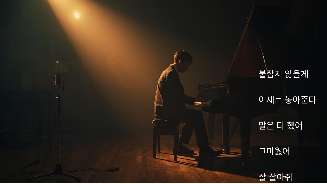 고맙다는 말 | 저음 재즈 발라드 | Life by Mint | 자작곡