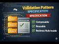 Specification | DDD Validation Pattern Example