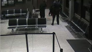 Video of Longview Police Department Lobby on night teen was fatally shot by officers