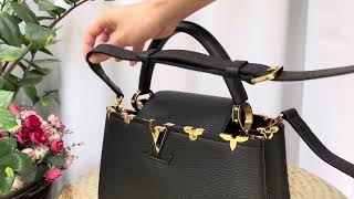 Louis Vuitton Capucines Small Bag Original Leather