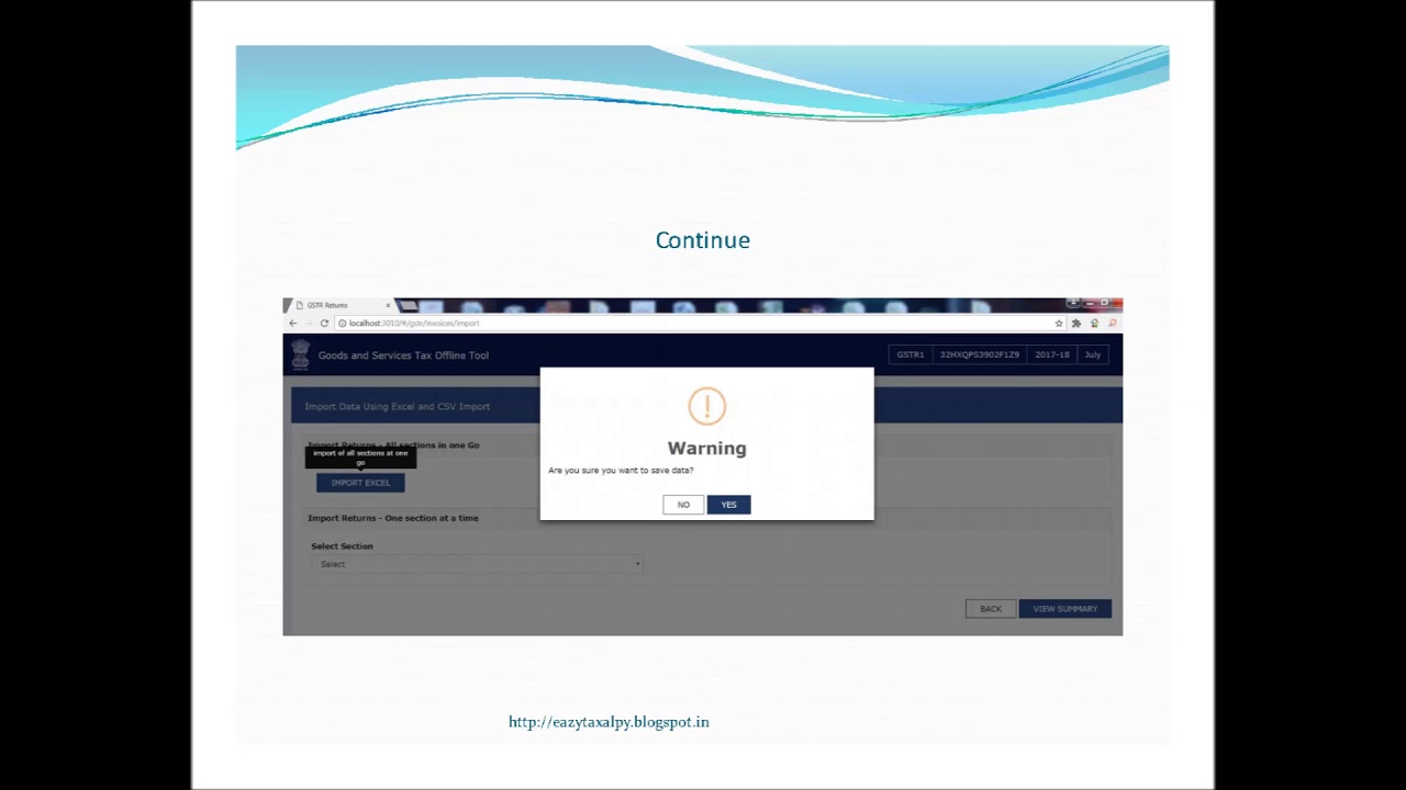 How to file GSTR 1 with Offline Tool - YouTube