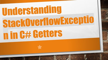 Understanding StackOverflowException in C# Getters
