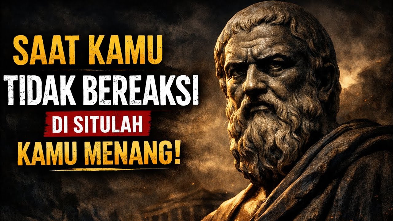 Saat Kamu Tidak Bereaksi, Di Situlah Kamu Menang | Filsafat Stoik