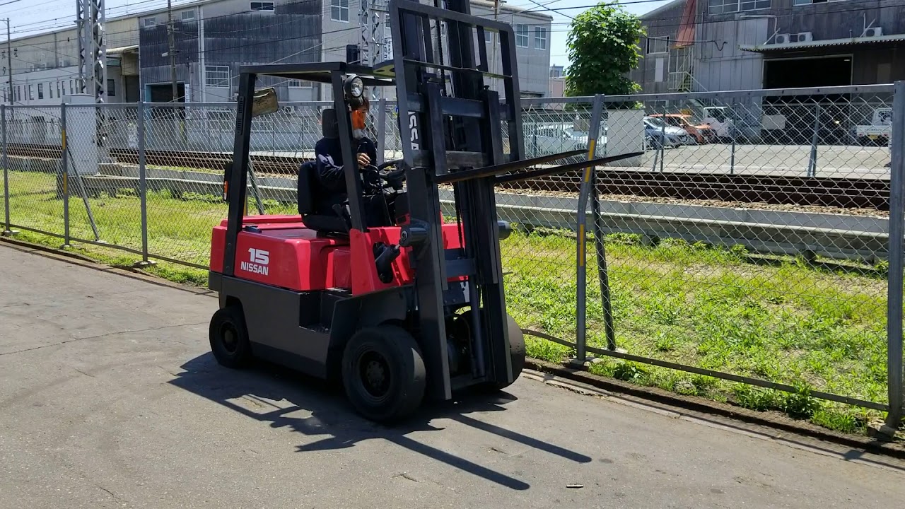 日産 NJ01M15(FG15) ガソリン 1.5t – 中古フォークリフト 株式会社 