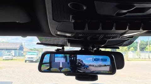 10-inch BT10 TPMS Rear View Monitor Installation