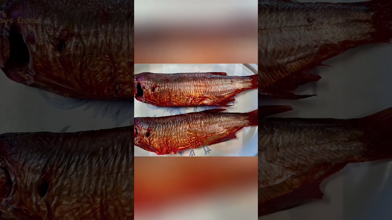 Manitoba's BEST Treat: Easy Smoked Gold Eye Fish! #shorts
