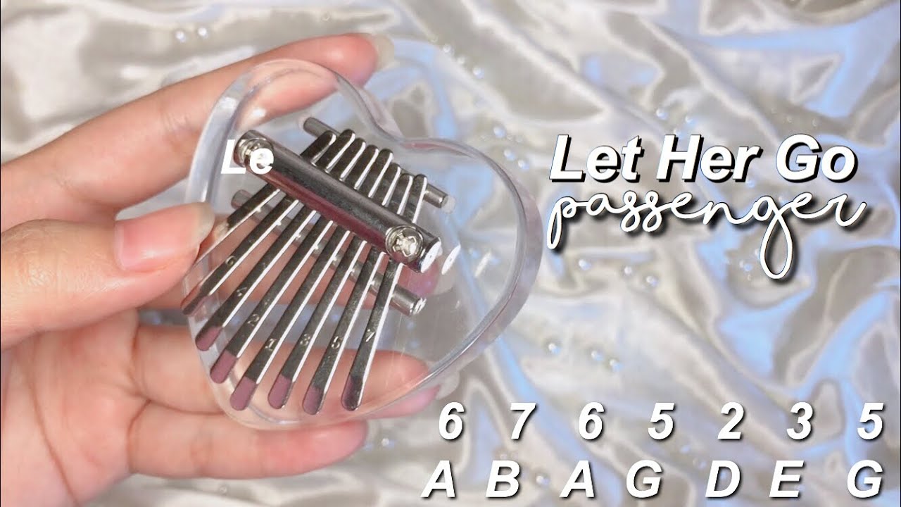 Passenger - Let Her Go 8-key Kalimba Cover w/ Easy Tabs | Pai C