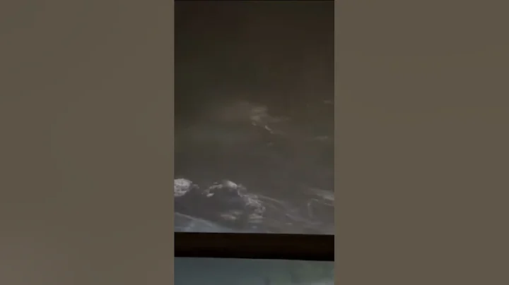 Storm rocks Carnival Cruise ship #shorts