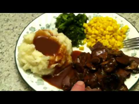 London Broil with Sauteed Mushrooms and Gravy