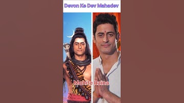 Devon ke Dev Mahadev  Reel vs Real#shorts #bollywood #shortvideo #lordshiva #mahadev
