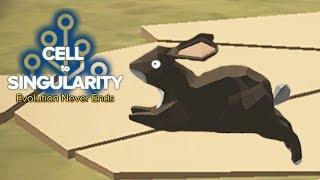 ЭВОЛЮЦИЯ ЖИЗНИ на ЗЕМЛЕ #3 ПЕРВЫЕ ЗАЙЦЫ НА ПЛАНЕТЕ в игре Cell to Singularity screenshot 4