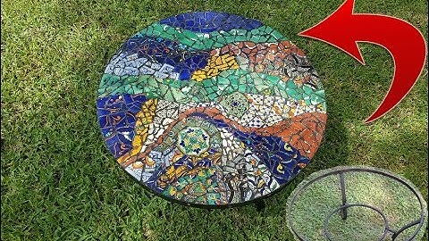 How To Make An Exotic, Gorgeous Mexican Tile Table!