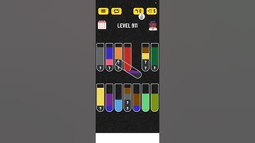 Water sort puzzle 911 #water #sort #puzzle