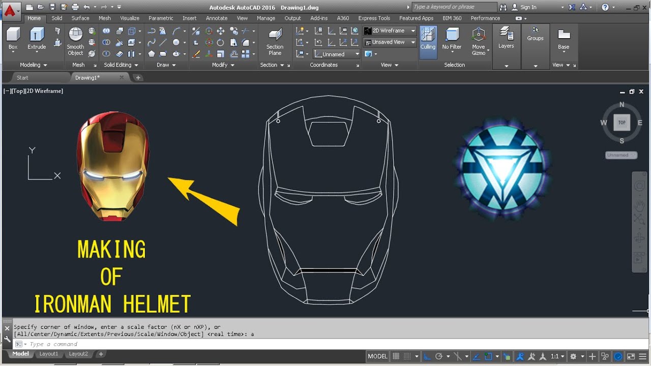 SKETCHING IRON MAN'S HEAD SKETCHING IRON MAN'S HEAD