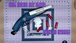 Review of a sawed off shotgun style dart blaster from Amazon