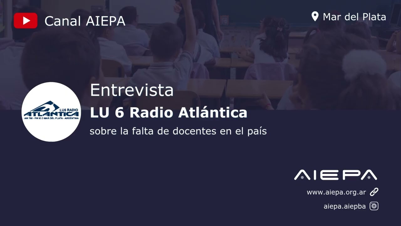 Radio Atlántica entrevista MartÃn Zurita Aiepa
