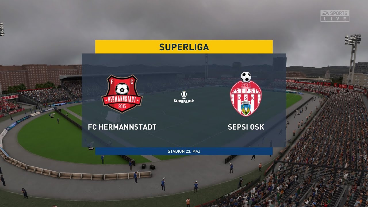 FIFA 23, FC Hermannstadt vs Sepsi OSK - Superliga