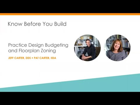 Know Before You Build: Practice Design Budgeting and Floorplan Zoning