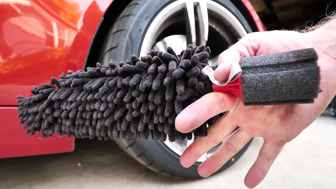 BEST WHEEL CLEANING BRUSH EVER WOOLLY WORMIT YOU NEED THIS! 