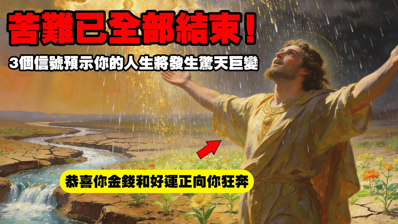 【🔔天選之人】緊急指令！你被選中了！上帝讓我告訴你：最難熬的業力已徹底清算！3個信號預示你的人生即將發生驚天鉅變。打出“苦難結束”，瞬間開啟顯化奇蹟！