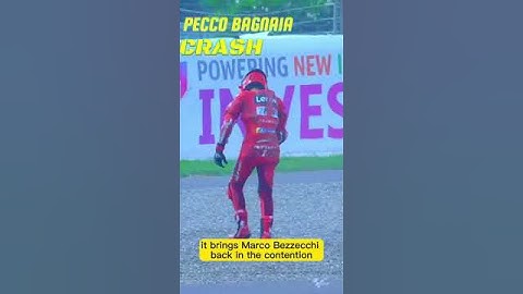 Heartbreaking Crash Ends Pecco Bagnaia's Podium Dreams