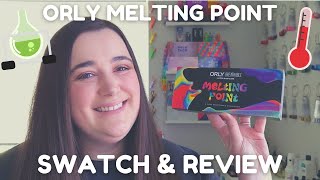 Orly Melting Point Collection | Swatch + Review