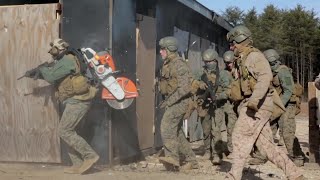 US Marines • Water Charge Explosions • Methods of Entry School