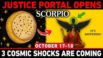 SCHORPIOEN ♏ 17–18 OKTOBER: 3 SCHOKKENDE kosmische gebeurtenissen die ALLES zullen veranderen ✨