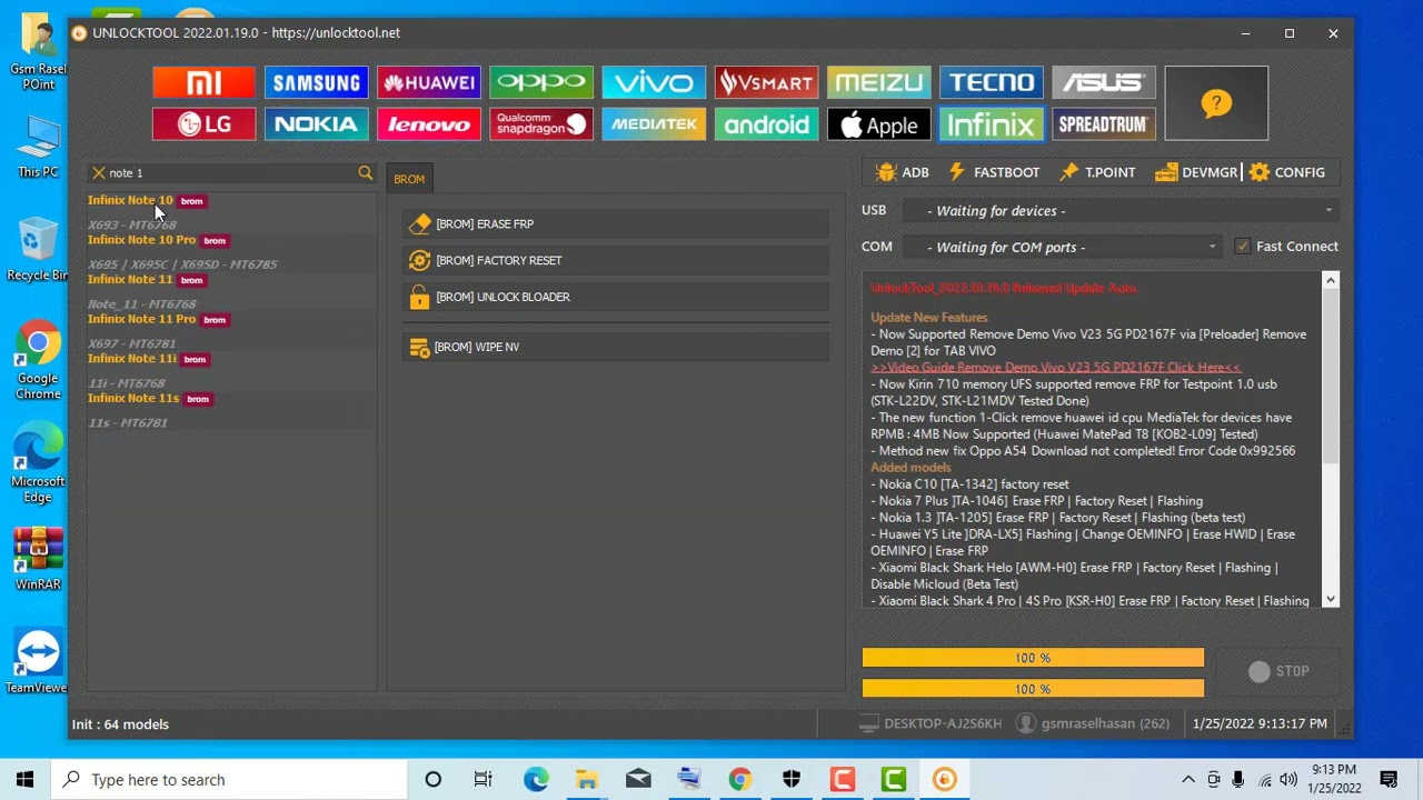 Infinix X693 Unlock Infinix Note 10 Password Pattern FRP Unlock 1 Click