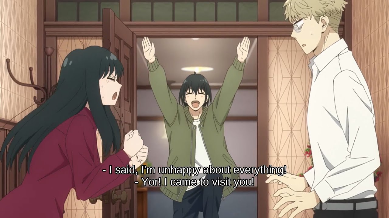 Yor & Loid PIay Married Couple NTR Drama In Front Of Yuri 🤭 Anime Funny Moment - Spy x Family