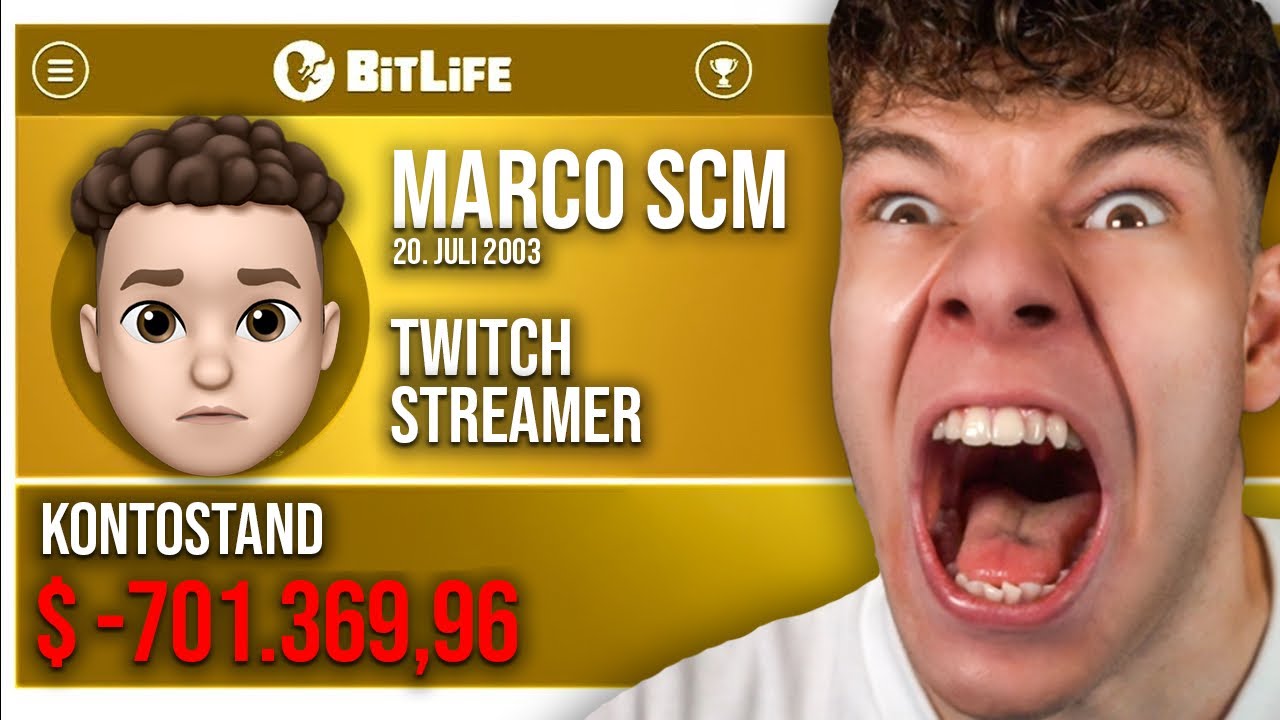 Ich SIMULIERE Mein Leben in BITLIFE...