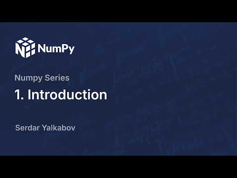 Introduction to NumPy: What and Why (NumPy Series #1)