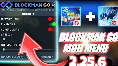How to Download Blockman Go mod menu 2.25.6 100% Works || WITH LINK ||