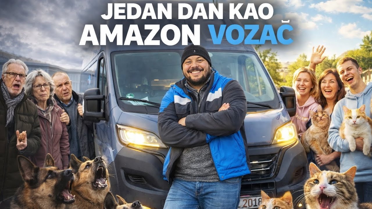 🚨 REALNOST AMAZON POSLA – BEZ CENZURE! 🚨#AmazonVozač  #AmazonDriver  #AmazonIskustva #RadUNjemačkoj 