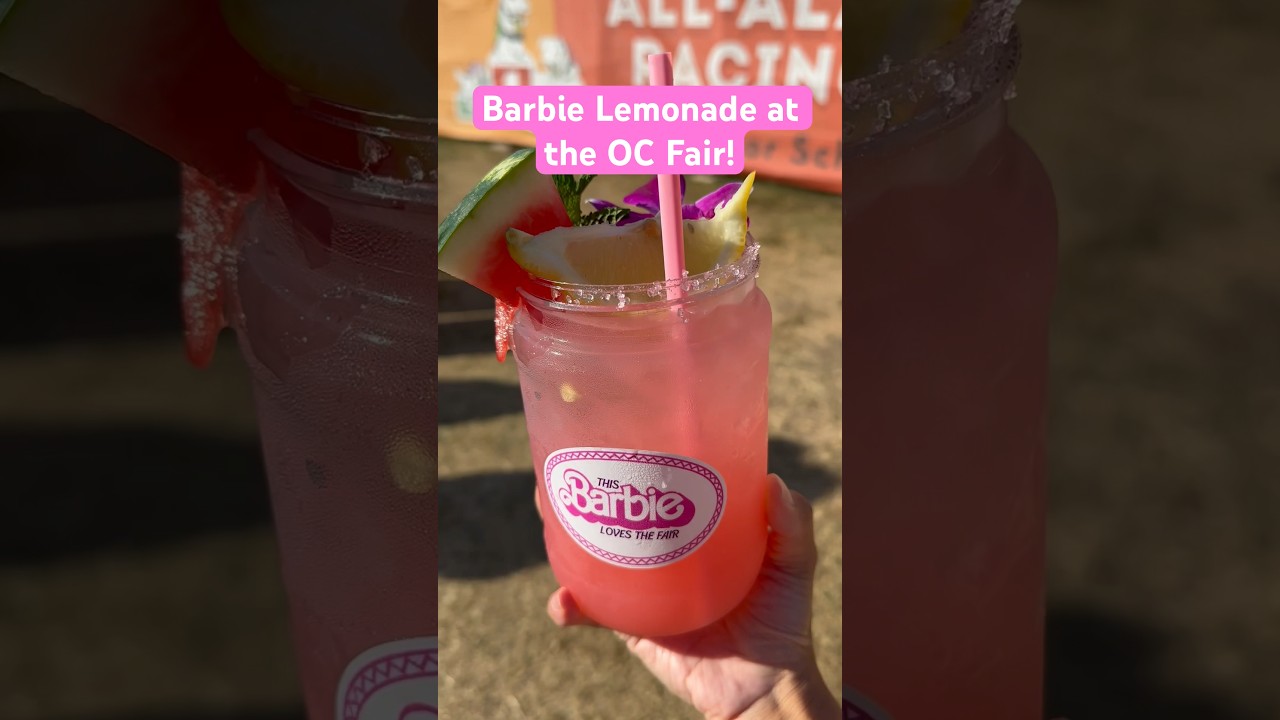 Pretty in Pink Barbie Lemonade! // OC Fair